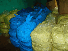 Magasin de stockage de beurre de karité